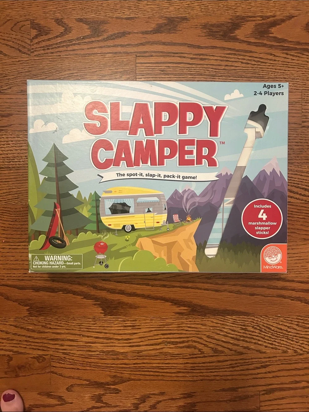 Slappy Camper Family Game - Yellow Camper by
